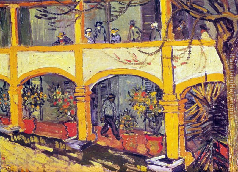 Arles hospital 1 painting - Vincent van Gogh Arles hospital 1 art painting